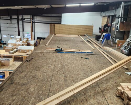 Drywall Installation Progress Pocatello ID